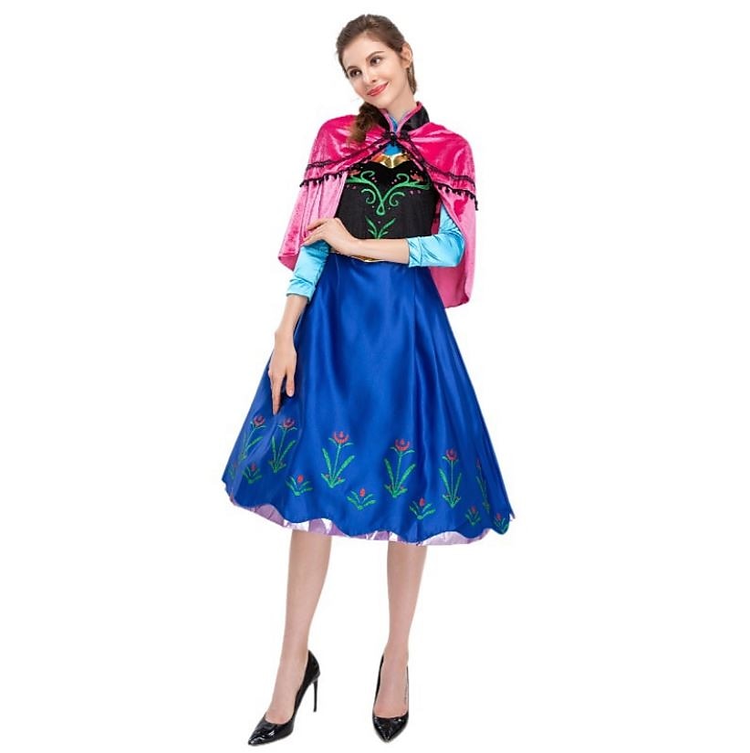 Anna Kjoler Drakter Maskerade Jul søt stil Fest Film-Cosplay for Dame Voksne Jul Karneval Maskerade 2025 - $60.99 –P7