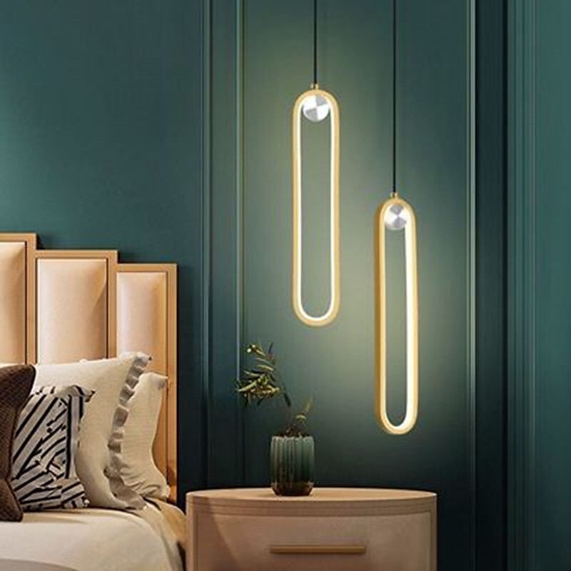 40cm LED Pendant Light Single Design Aluminium Alloy Formal Modern Style Stylish Painted Finishes Dining Room Bedroom Lights 110-240V 2025 - $120.99 –P10