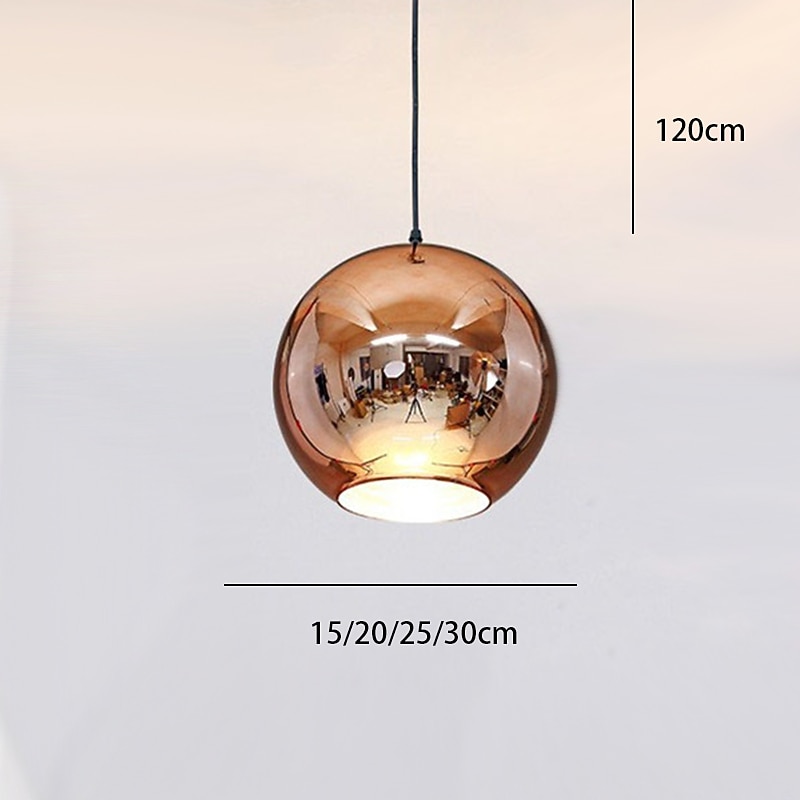 lampada a sospensione led design cluster / design singolo moderno / stile nordico per soggiorno / camera da letto / sala da pranzo vetro 110-240 v oro del 2026 a $74.99 –P1
