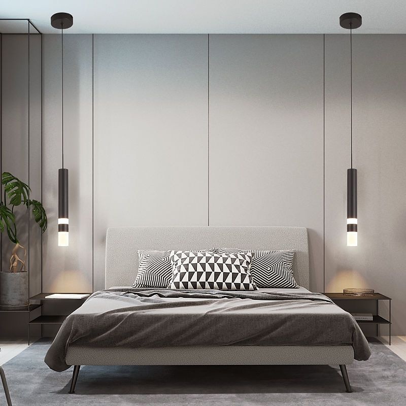1-flammig 4 cm minimalistisches design pendelleuchte led moderne metall lackierte oberflächen büro Esszimmer schlafzimmer pendelleuchte 110-120v 220-240v 2025 - $135.99 –P14