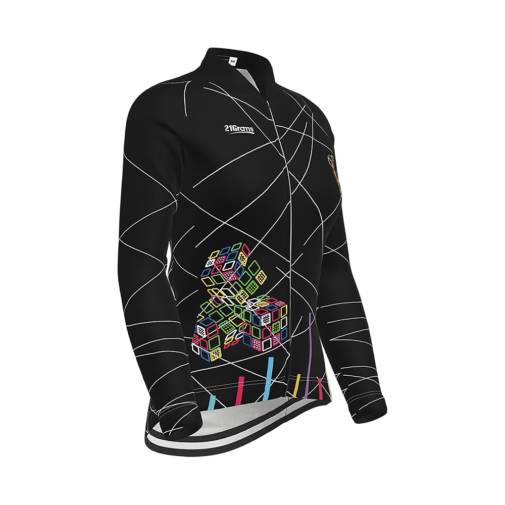 Per donna Manica lunga Maglia con pantaloni da ciclismo Gonna da ciclismo Estate Licra Poliestere Verde Nero Viola Divertente Bicicletta Completo tuta Pad 3D Traspirante Resistente ai raggi UV del 2025 a $51.99 –P5