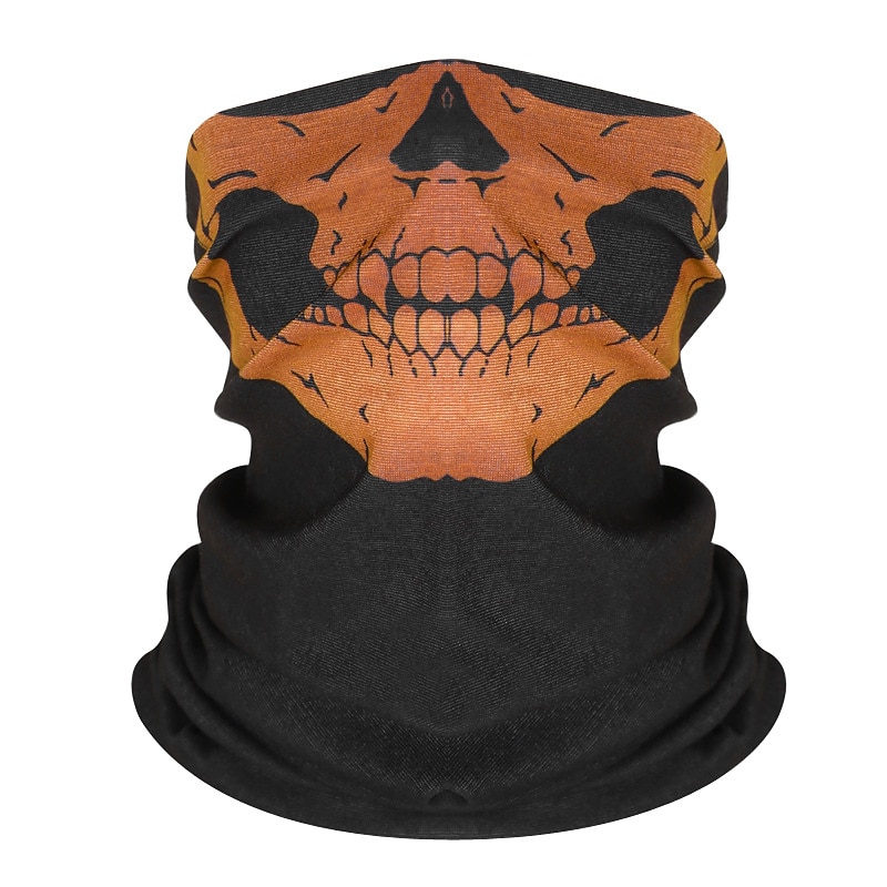 Halloween multi-function magic headscarf riding mask to keep warm around the bosom halloween props skull variety face towel 2025 - $3.49 –P3