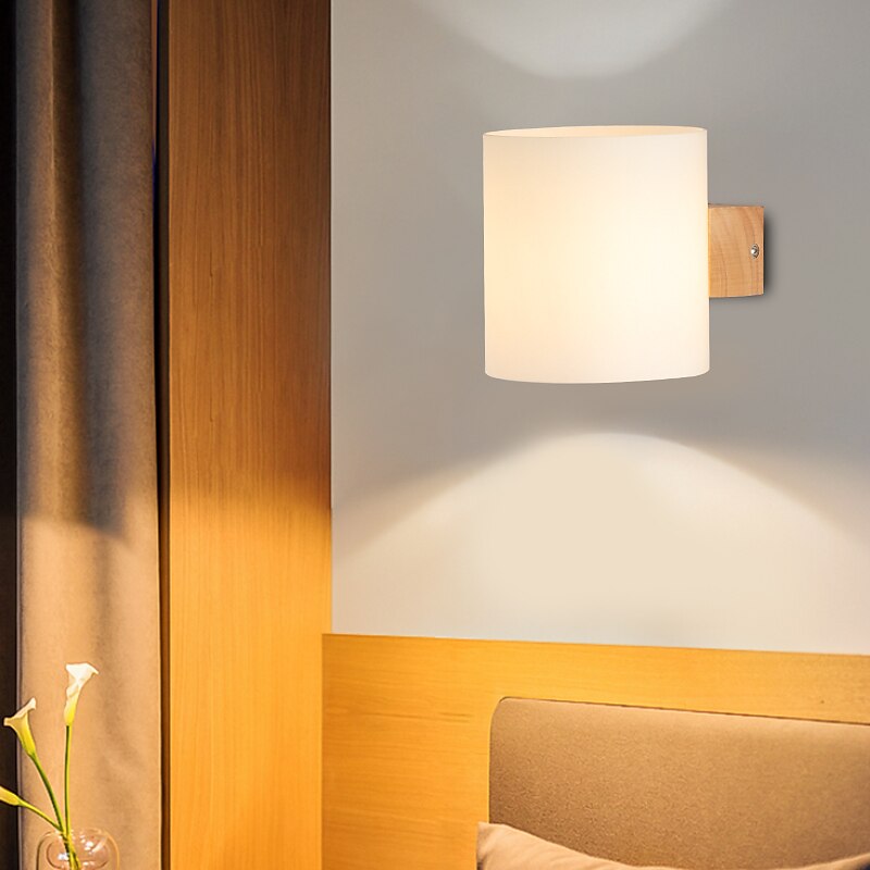 Lightinthebox Matte LED Wall Lamps Wall Sconces LED Wall Lights Dining Room Office Glass Wall Light 110-240 V 2025 - $66.99 –P8