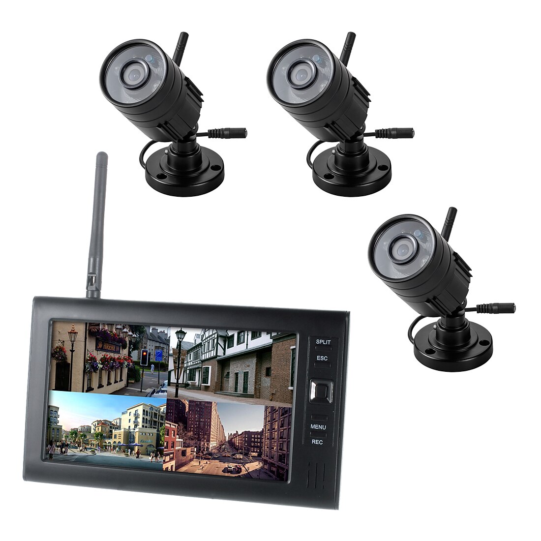 4CH Wireless CCTV System H.265 720P NVR 1MP Outdoor Video Recorder Camera Security System Video Surveillance Kit 2025 - $254.99 –P1