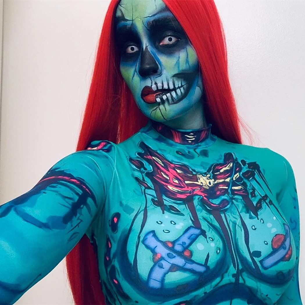parrucca sally - l'incubo prima di Natale parrucche per feste cosplay parrucche di Halloween del 2025 a $28.99 –P6