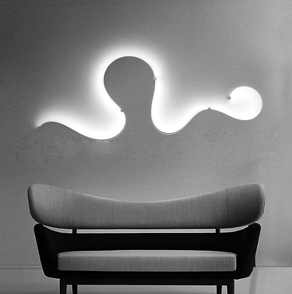 Lightinthebox oogbescherming moderne led wandlampen diy combinatie woonkamer kantoor aluminium wandlamp ip44 30/33/42 w 2025 - $222.11 –P8