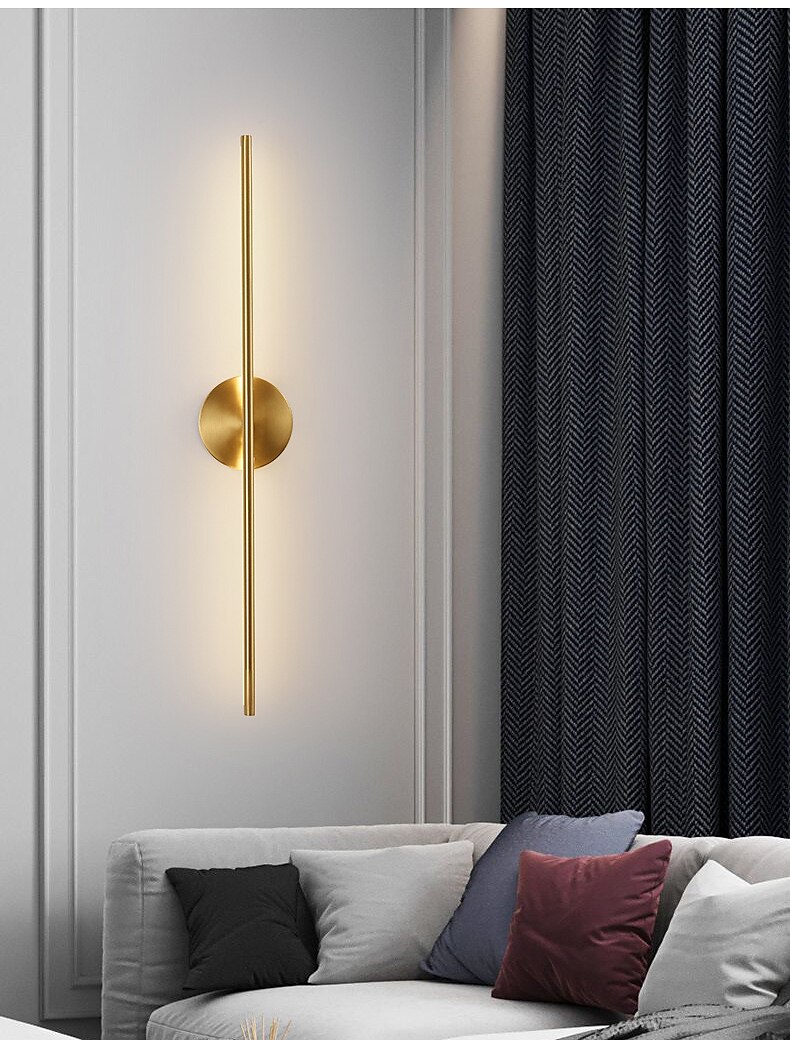 Lightinthebox led moderno luzes de parede led sala de estar quarto luz de parede de cobre ip20 220-240v 10 w de 2025 por $127.99 –P5