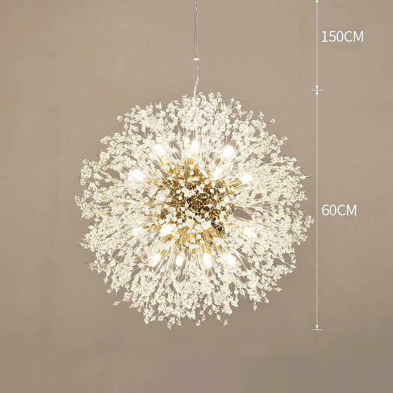 40/50/55/60 εκ. led μενταγιόν φωτιστικό σπούτνικ σχέδιο υδρόγειο μεταλλικό μοντέρνο στυλ υδρόγειο floral στυλ επιμεταλλωμένο καλλιτεχνικό μοντέρνο 220-240v 2026 - $250.59 –P19