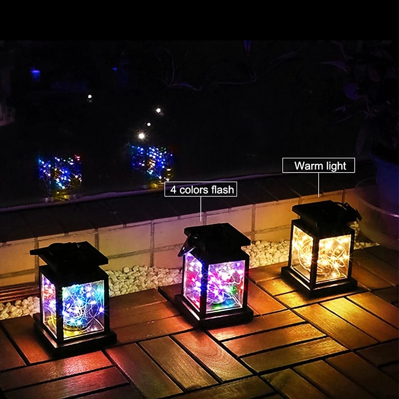 Solar Light 1PC,Outdoor Lights Lantern Waterproof Hanging Solar Lantern 30LEDs Night Light String for Garden Patio  Holiday Party Decoration 2026 - $16.99 –P8