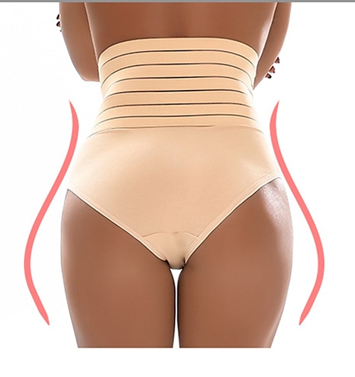 damskie majtki modelujące wyszczuplające modelujące brzuch push up podstawowe do biura walentynki joga sport seksowne oddychające bawełniane czyste kolory szwy sznurowane stroje domowe 2025 - $12.99 –P3