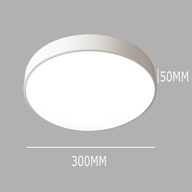 Luzes de teto LED de 30 cm lâmpadas de teto com design circular regulável de 2025 por $107.99 –P1