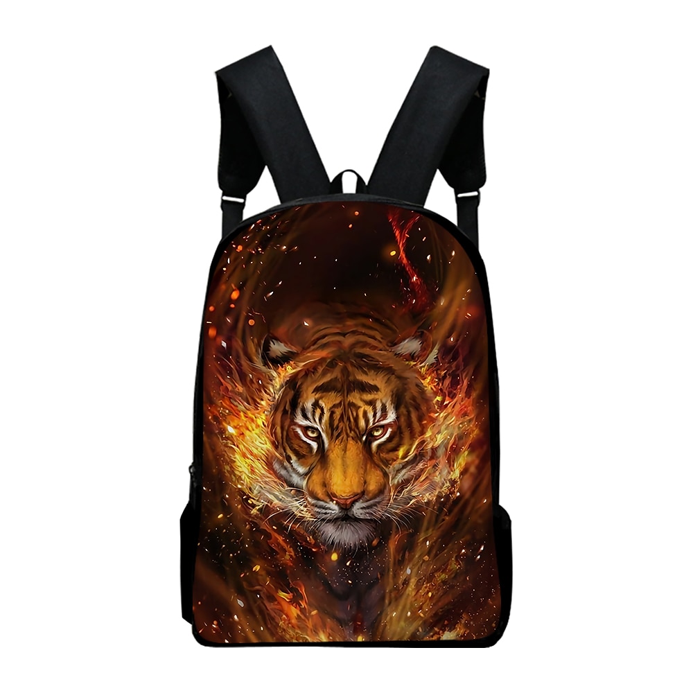Zaino con stampa 3D tigre per uomo e donna: resistente ed elegante per la scuola, il lavoro e i viaggi del 2025 a $32.25 -P5