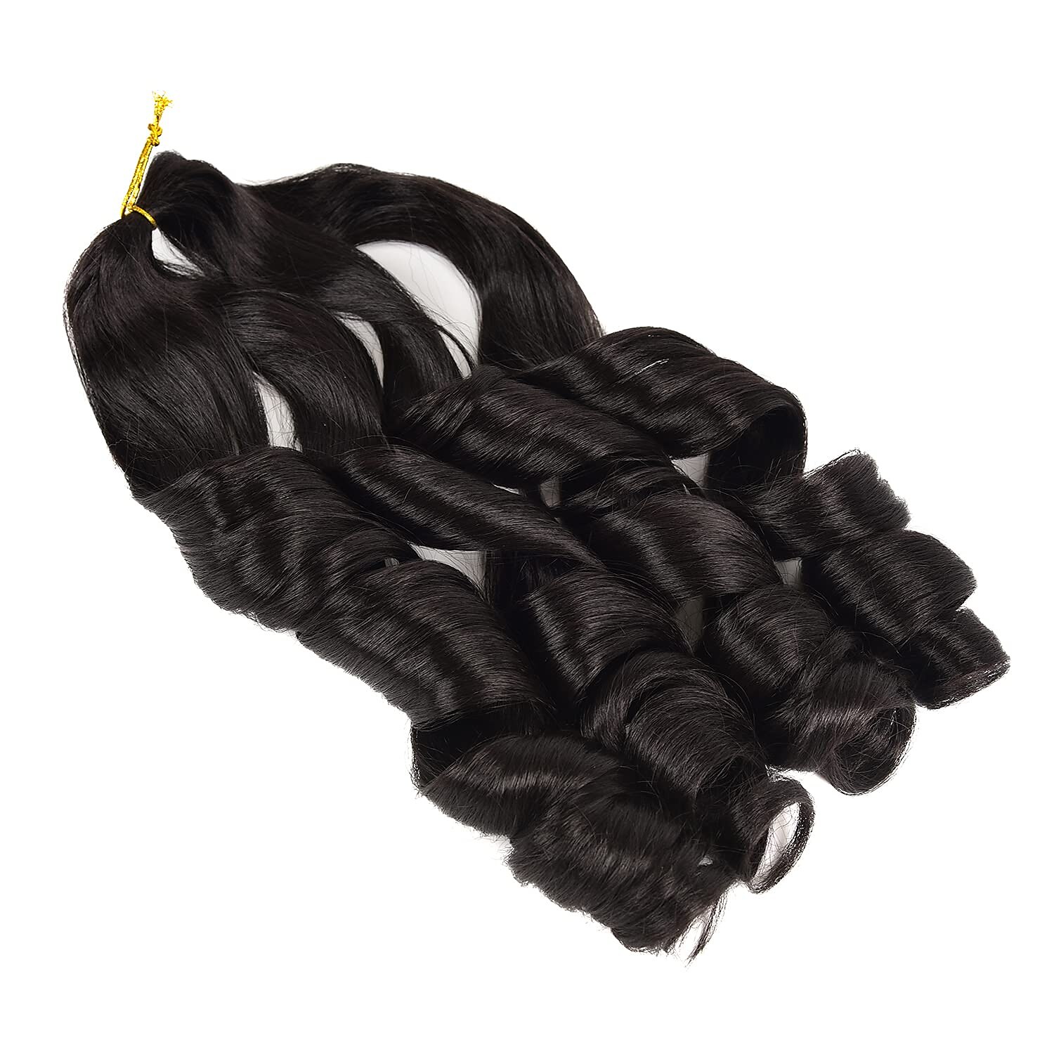 3 Pcs French Curly Braiding Hair 22inch Loose Wave Ghana