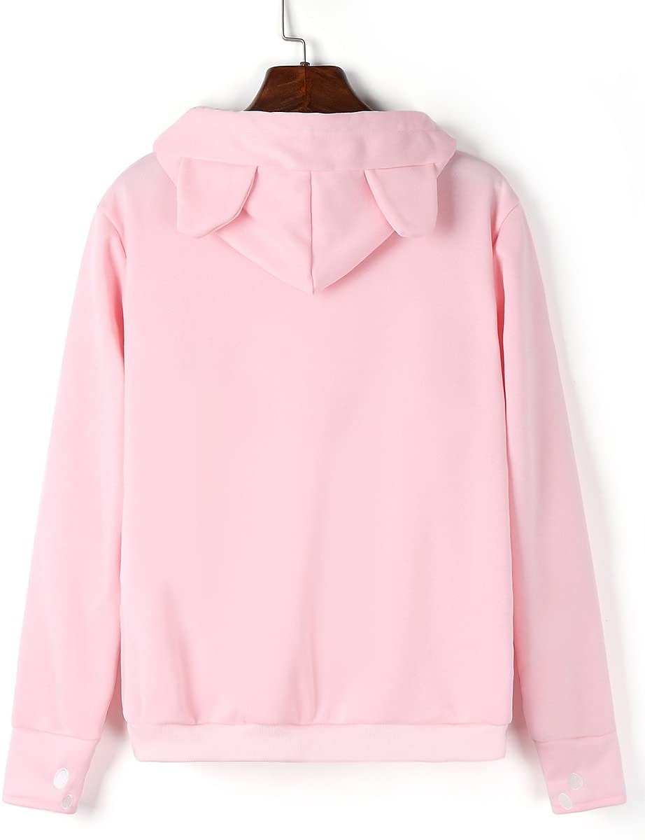 felpe con cappuccio da donna a marsupio grande, pullover con orecchie da gatto carino, felpa con cappuccio per cani e gatti da compagnia blu scuro del 2025 a $18.99 –P2
