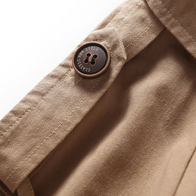 Kinderen Jongens Jas Lange mouw Grijs Khaki Bruin Effen Zak Winter Actief Urheilu 3-13 jaar / Lapwerk 2025 - $51.99 –P7