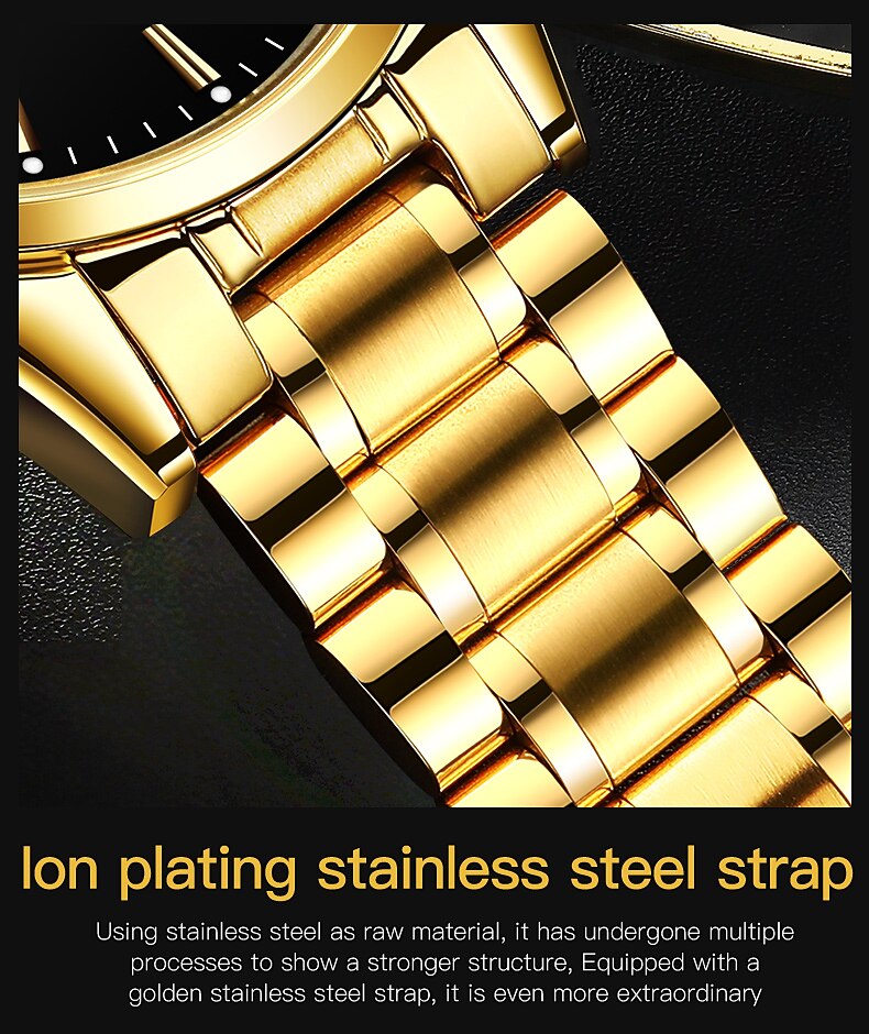 OLEVS Men Quartz Watch Calendar Minimalist Luxury Large Dial Luminous Calendar Date Week Waterproof Stainless Steel Strap Watch 2026 - $37.99 –P5