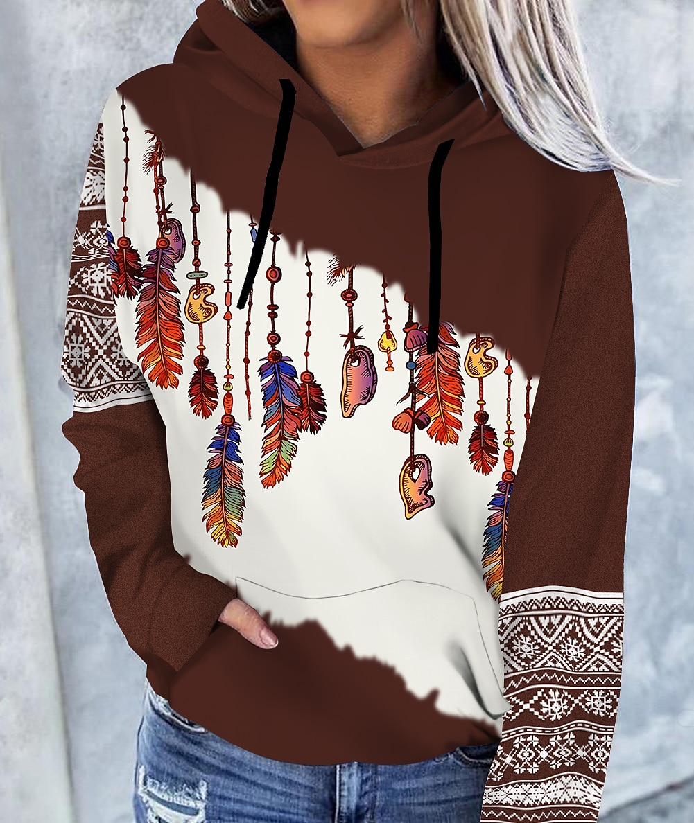 Unabhängigkeitstag Patriotische Damen Plus Size Hoodie Pullover Herz Leopard Katze Sport Zugband Druck Aktiv Vintage Streetwear Langarm Ohne Fütterung Mikro-elastisch Komfort Atmungsaktiv 2026 - $28.99 –P2