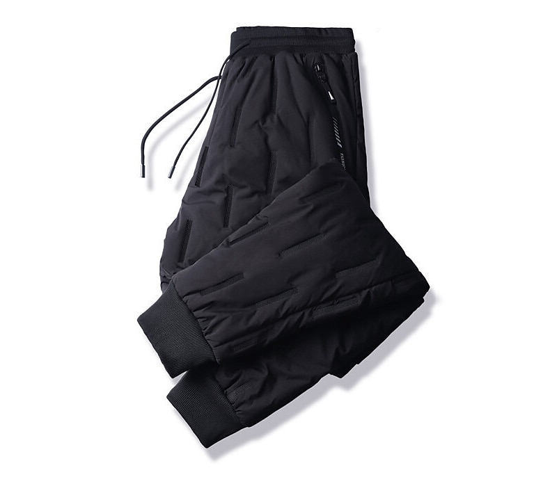 Férfi Munka nadrág Fleece bélelt nadrág Túrázás lefelé nadrág Télikabát Tél Ősz Külső Melegen tartani Szélbiztos Könnyű Kopásállóság Alsók Fekete Halászat Mászás Tengerpart L XL XXL XXXL 4 XL 2026 - $46.99 –P6