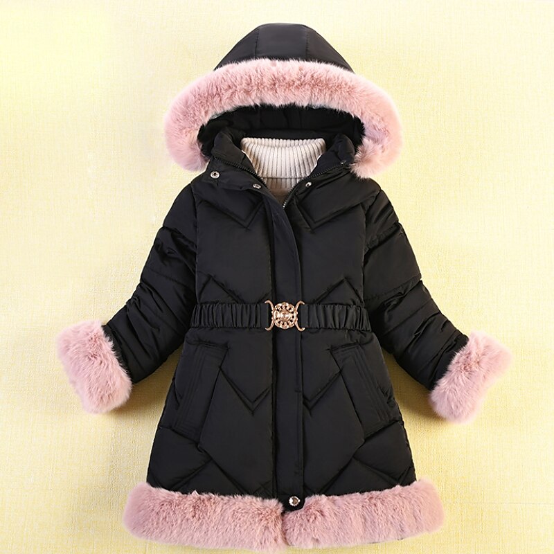 Fille 3D Doudoune Enfant Uni Doudoune Manteau manche longue Hiver Mignon Adorable Enfants 3-10 ans Quotidien Coupe régulière de 2025 ? $44.99 –P3