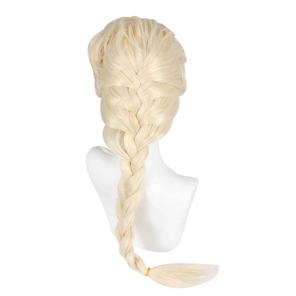 cosplay paruka vlnitá střední část paruka jednobarevná mix hnědé syntetické vlasy dámské bílé paruky halloween paruky 2025 - $19.49 –P3