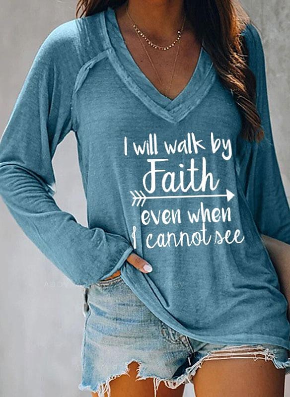 Dames T-shirt Tekst Basic Lange mouw V-hals Normale tops Valentijnsdag Dagelijks Weekend Afdrukken Wit Blozend Roze blauw Groen Grijs Herfst winter 2025 - $21.99 –P3