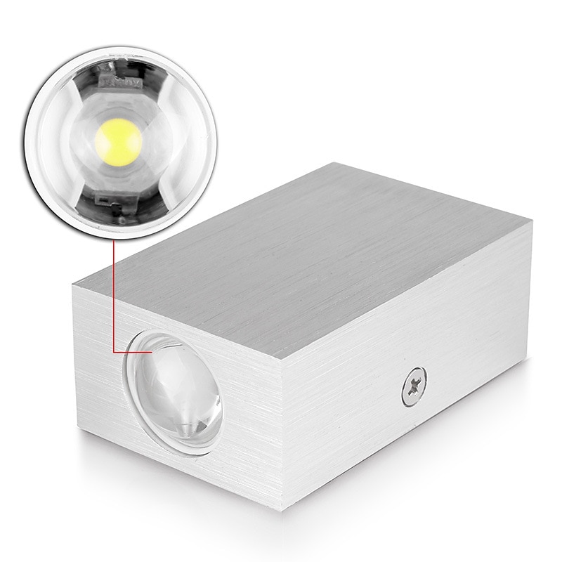 applique led per interni negozi / bar ufficio applique in alluminio ip44 generico 1 w del 2025 a $12.99 –P8