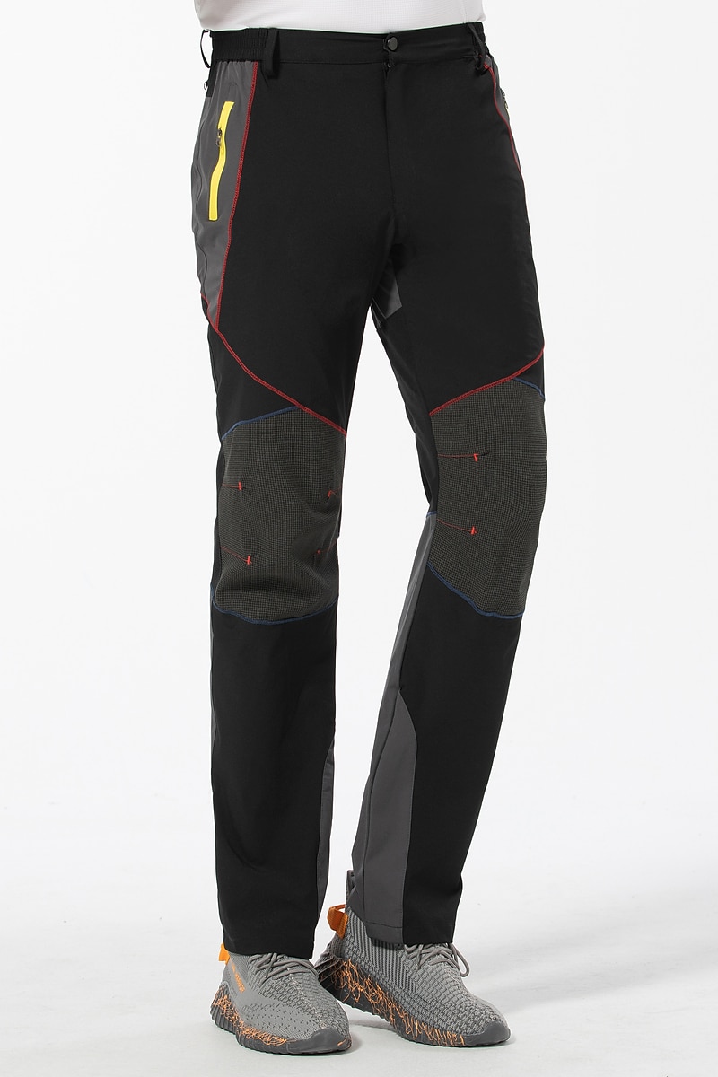 Per uomo Pantaloni da trekking impermeabili Collage Esterno Tenere al caldo Impermeabile Antivento Traspirante Pantalone / Sovrapantaloni Pantaloni Nero Grigio Elastene Caccia Pesca Scalate S M L XL del 2025 a $49.99 –P11