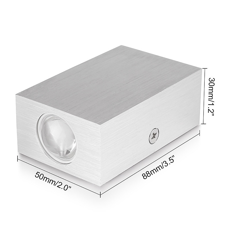 applique led per interni negozi / bar ufficio applique in alluminio ip44 generico 1 w del 2025 a $12.99 –P1