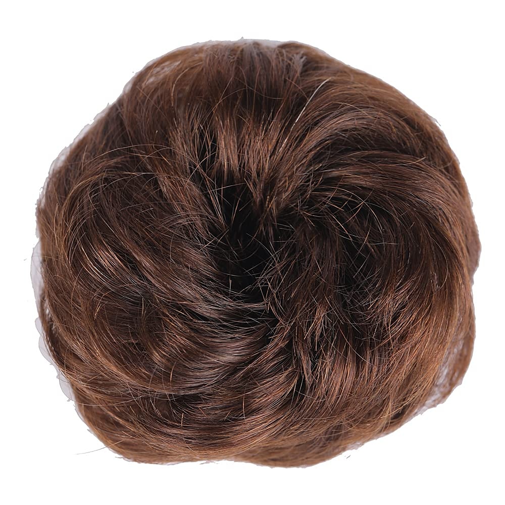 Wodemate 100% Human Hair Bun 1 PCS Messy Bun Hair Piece Extension Curly Natural Bun Hair Pieces for Women/Kids 2025 - $20.99 –P3