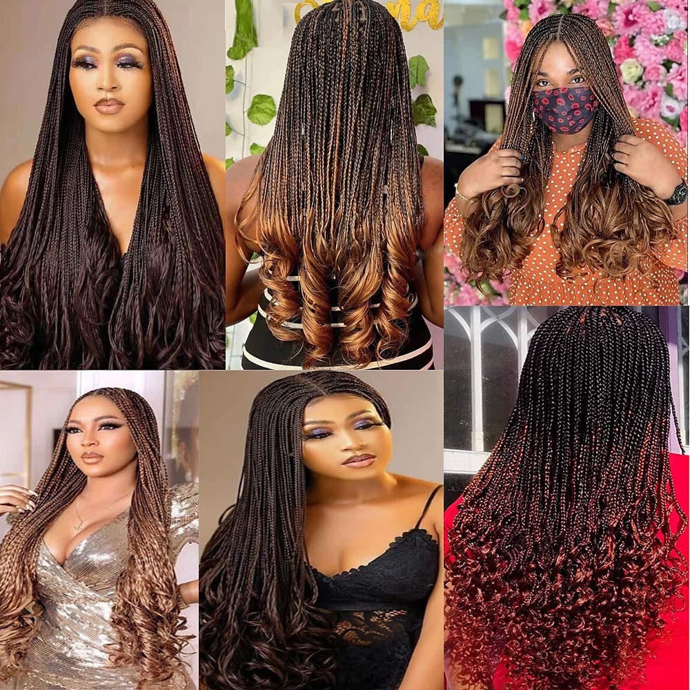 Spanish Curly Braids Hair 7 Pack Loose Wavy Spiral Curl French Crochet Braid  Deep Wave Synthetic Extensions Pre Stretched Bouncy Braiding 22inch 7packs  2024 - $32.99