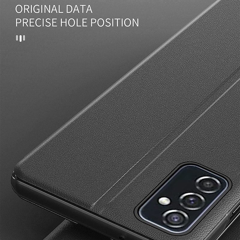 Phone Case For Samsung Galaxy S24 S22 S21 S20 Plus Ultra A54 A34 A14 A72 S10 S9 A52 A22 S25 Ultra Flip with Stand Holder Magnetic Dustproof Solid Colored TPU 2025 - $18.99 –P4