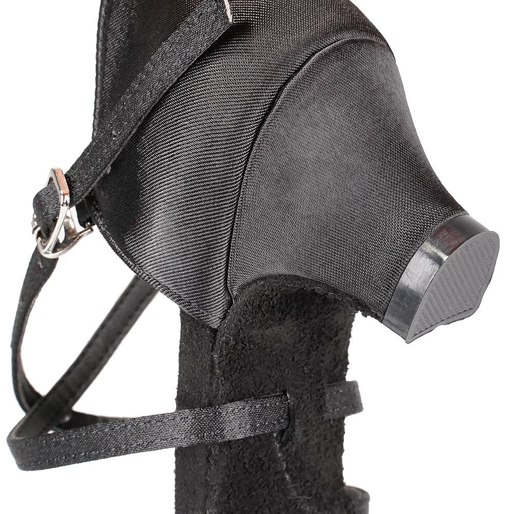 pantofi de dans latino din satin pentru fete cu toc jos și design cu curele încrucișate - perfecti pentru dansul de sală și salsa 2025 - $29.99 –P7