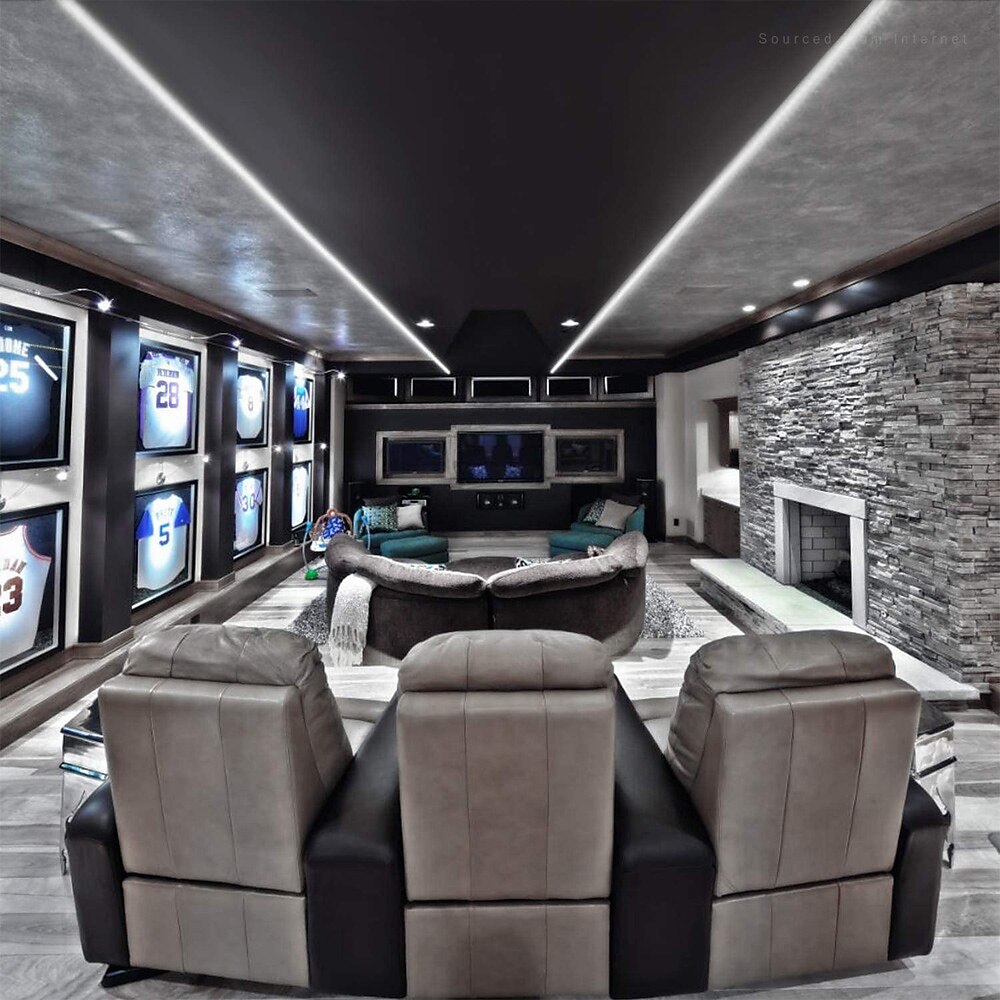 32.8ft 10m cob flexbile neon ha condotto la luce di striscia impermeabile ir24 chiave controller con adattatore 24v bianco freddo caldo per armadio camera da letto cucina tv specchio del 2025 a $44.99 –P2