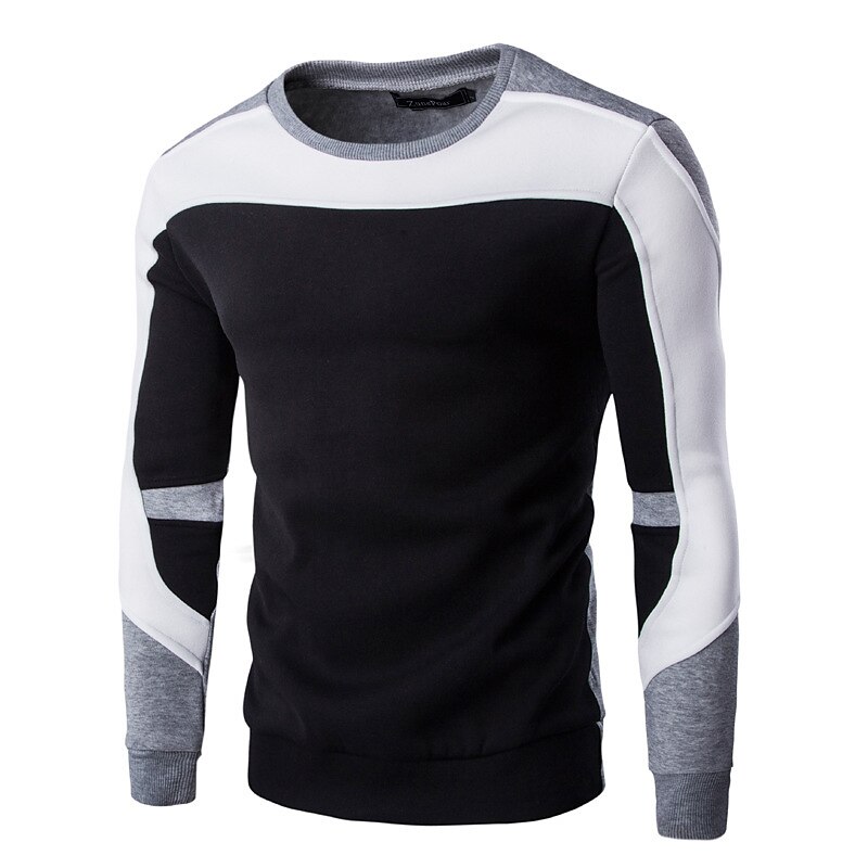 Men's Hoodie Sweatshirt Pullover Hoodie Sweatshirt Black Navy Blue Gray White Crew Neck Hooded Color Block Graffiti Print Going out Streetwear Urban Cotton Streetwear Casual Hip Hop Winter Spring 2025 - $17.99 –P2