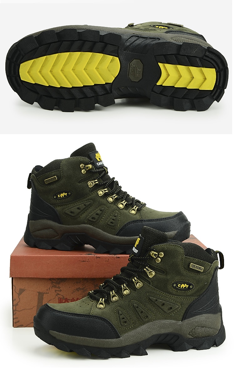 botas masculinas resistentes e respiráveis - perfeitas para aventuras ao ar livre e caminhadas em trilhas com sola antiderrapante de 2025 por $69.99 –P11