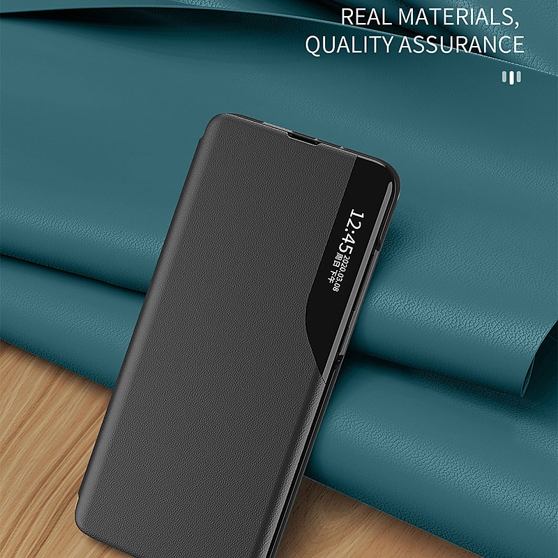 Phone Case For Samsung Galaxy S24 S22 S21 S20 Plus Ultra A54 A34 A14 A72 S10 S9 A52 A22 S25 Ultra Flip with Stand Holder Magnetic Dustproof Solid Colored TPU 2025 - $18.99 –P3