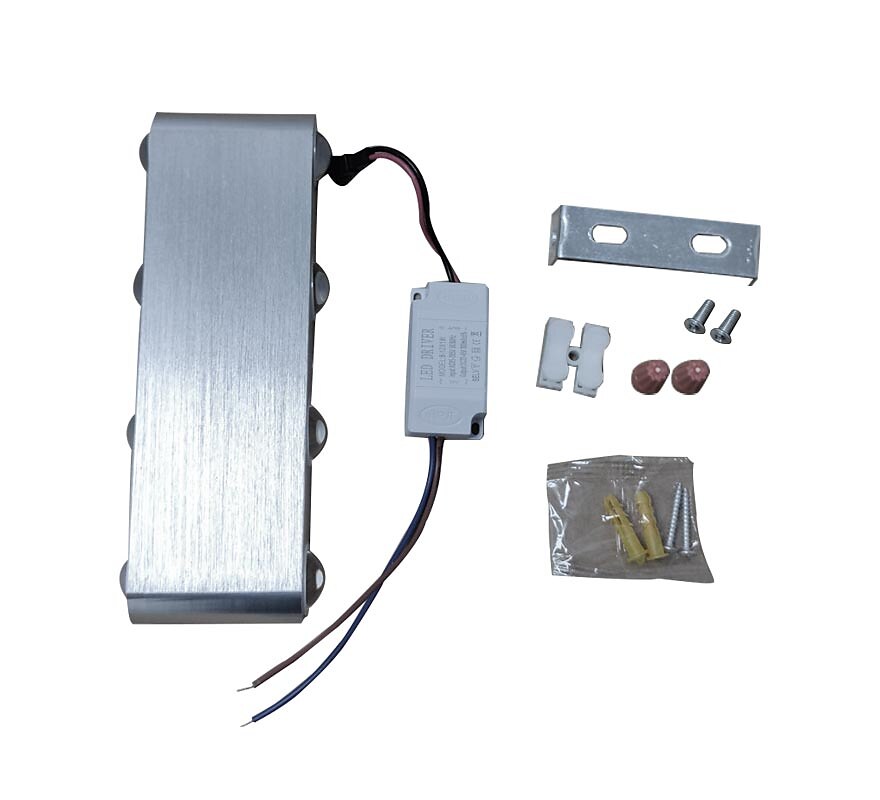 Lightinthebox 8-flammige 19 cm LED-Wandleuchte, moderne Wandleuchte im Mini-Stil, Innenbereich, Flur, Aluminium, dekorative Wandleuchte, integrierte Beleuchtung, Beleuchtung, 85–265 V, 8 W 2025 - $28.99 –P6