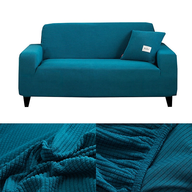 Copridivano elasticizzato, copridivano jacquard bordeaux elastico, divano componibile, poltrona, divanetto a due posti, 4 o 3 posti, forma a L, morbido, resistente, lavabile (una federa gratuita) del 2025 a $60.99 –P11