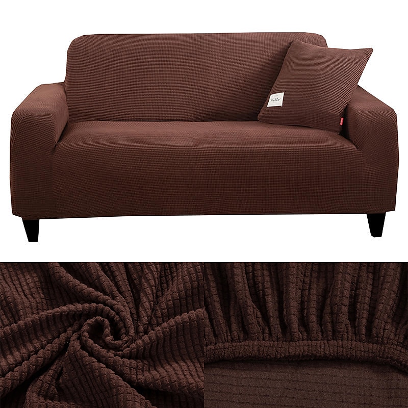 Copridivano elasticizzato, copridivano jacquard bordeaux elastico, divano componibile, poltrona, divanetto a due posti, 4 o 3 posti, forma a L, morbido, resistente, lavabile (una federa gratuita) del 2025 a $60.99 –P13