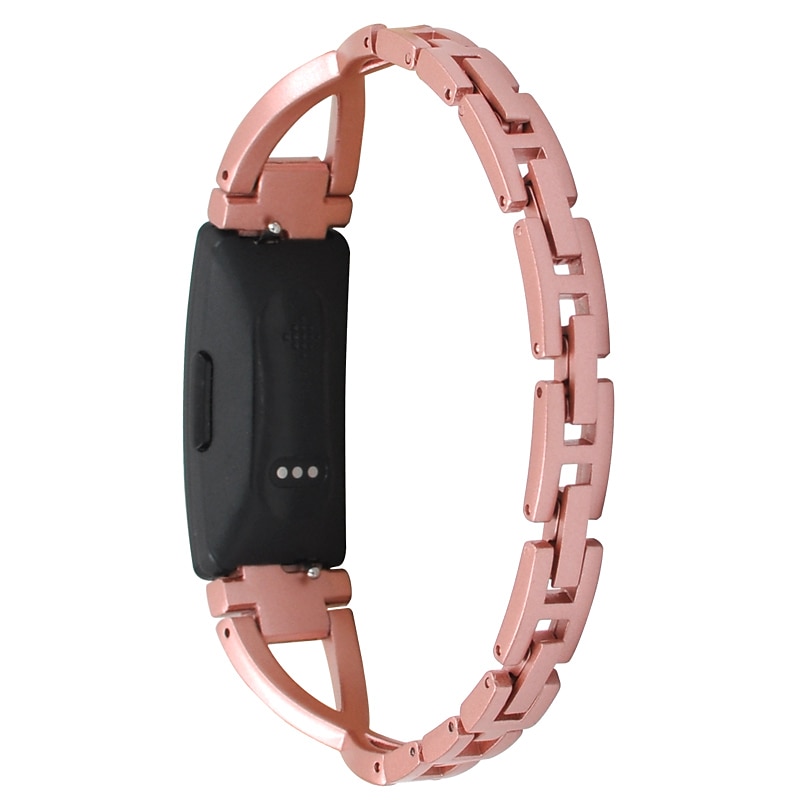 حزام الساعة الذكية متوافق مع فيتبيت Fitbit Inspire Inspire 2 / Inspire HR / Inspire ستانلس ستيل حجر كريم ساعة ذكية حزام بلينغ الماس ترف سوار مجوهرات إستبدال معصمه 2025 - $22.99 –P5
