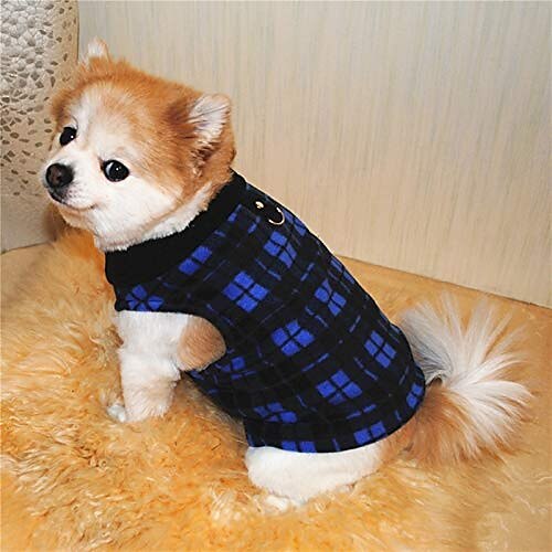 Chien Gilet polaire Sweat-shirts Hiver Chaud Doux Mode Confortable Intérieur Vacances Vêtements pour chiens de 2025 ? $9.99 –P5