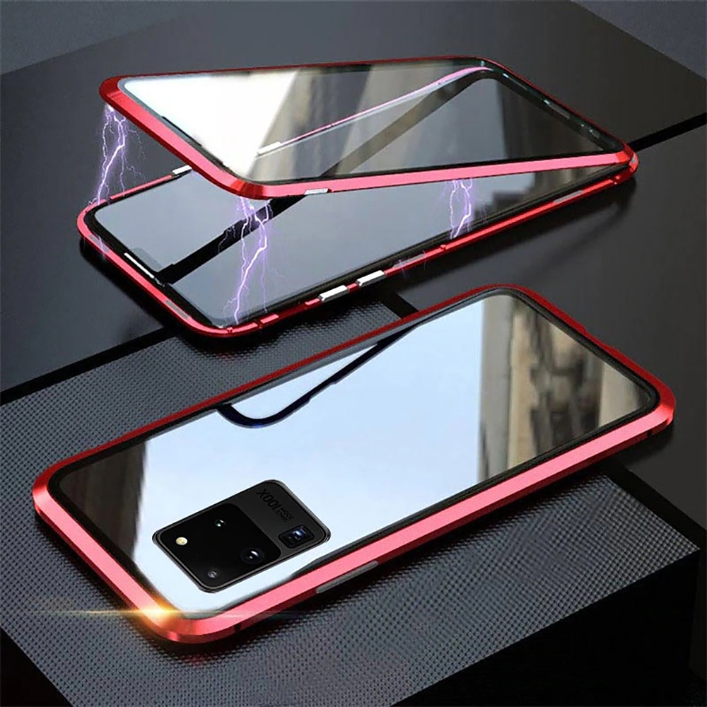 telefono Custodia Per Samsung Galaxy S25 Ultra S24 S23 S22 S21 S20 Plus Ultra A54 A34 A14 A73 A53 A33 A72 A52 A42 Note 20 Ultra A71 Custodia Integrale Custodia ad adsorbimento magnetico Doppio Lato del 2025 a $19.99 –P4