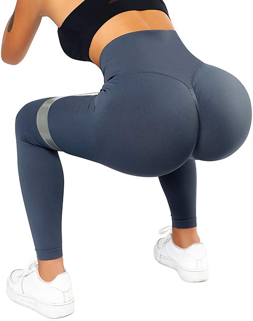 Leggings Mujer Leggins Gym Yoga Deporte Pantalones Mallas con Bolsillos  Camuflaje Fitness Leggings Scrunch Butt Mujeres Control De Barriga Cintura