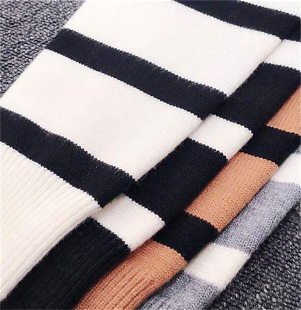 Pentru femei Pulover pulover De Bază Casual Dungi Guler Pe Gât Nasturi Manșon Lung Tricotat Zilnic Ieșire Negru Kaki Toamnă Iarnă 2025 - $51.99 –P4