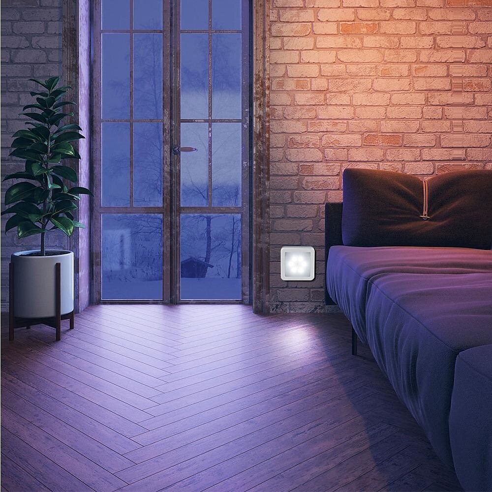 Led lampka nocna czujnik ruchu inteligentna lampka nocna na baterie lampka nocna wc do pokoju przedpokój ścieżka oświetlenie toalety w domu! 2025 - $16.99 –P4