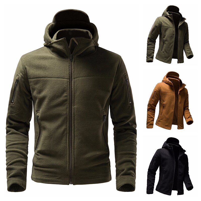 Lightweight Fleece Jacket Sport, Fleece Tactical Jackets