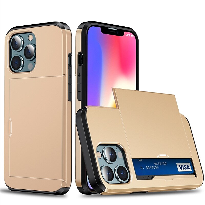 Telefontok Apple iPhone 15 Pro Max Plus iPhone 14 13 12 11 Pro Max X XR XS 8 7 Plus hátlap tárca tok ütésálló egyszínű PC 2025 - $17.99 –P14