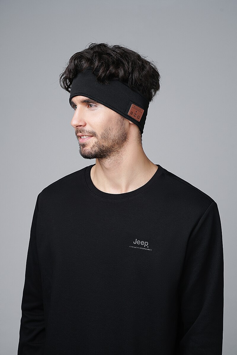 سماعات رأس للنوم لاسلكية بلوتوث عصابة رأس سماعات بر Speakers HD ستيريو رقيقة للغاية مثالية للنوم  تمارين  جري  يوغا  أرق  سفر جوي  تأمل هدية عيد الحب 2026 - $17.99 –P3