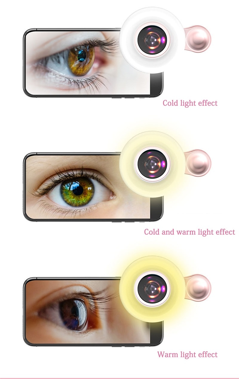 Phone Camera Lens Macro Lens 15X Lens with LED Light Lovely for Samsung Galaxy iPhone 2025 - $32.99 –P8