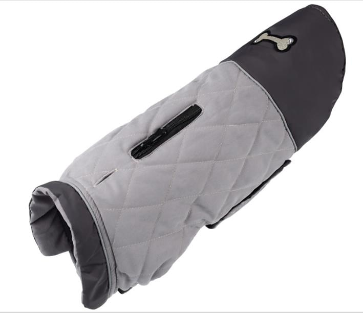 hundedun frakk vanntett vindtett vendbar hund vinterfrakk lett varm hundejakke refleks hundevest frakk klær kaldt vær hundeklær for små middels store hunder rød-m 2025 - $27.99 –P3